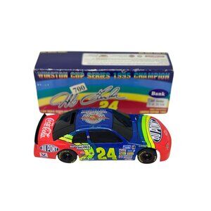 Vintage  1995 Jeff Gordon #24 Winston Cup Champion 1:24 Die-Cast Car Bank NASCAR